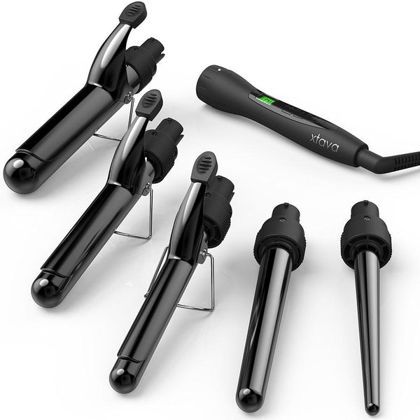 5-in-1 Curling Iron with Temp Control