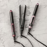 Amethyst 2-in-1 Magic Wand - Curling Wand and Flat Iron