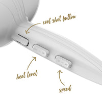 Pro 2200W Professional Ionic Ceramic Hair Dryer (White)