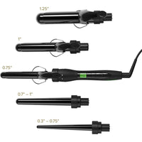 5-in-1 Curling Iron with Temp Control